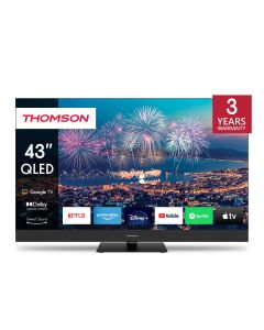 Thomson - 43QG6C14 - QLED Plus - Google TV - Soundbar