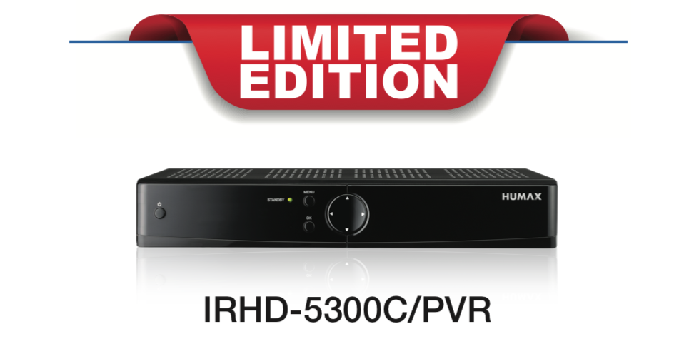 HUMAX IRHD5300C/PVR Decorder - Limited Edition -2e Keus